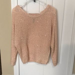 Sequin sweater